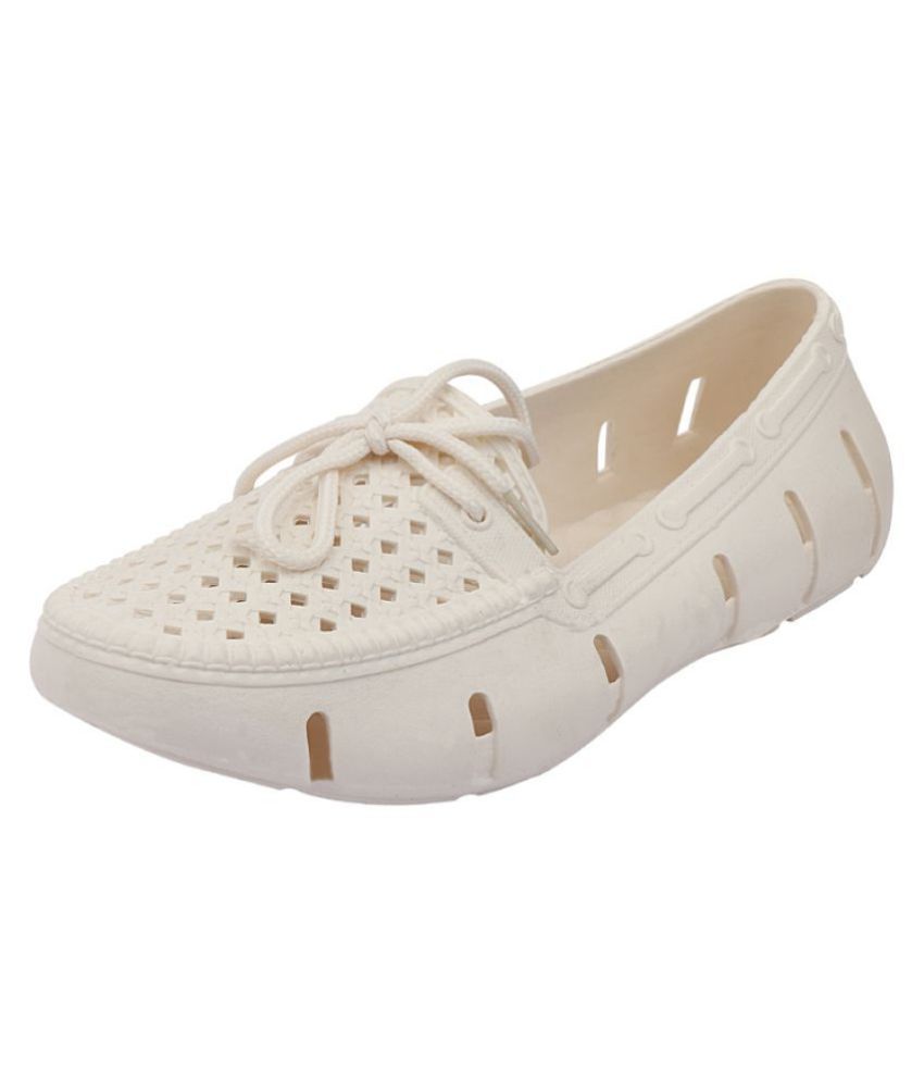white ballet sneakers