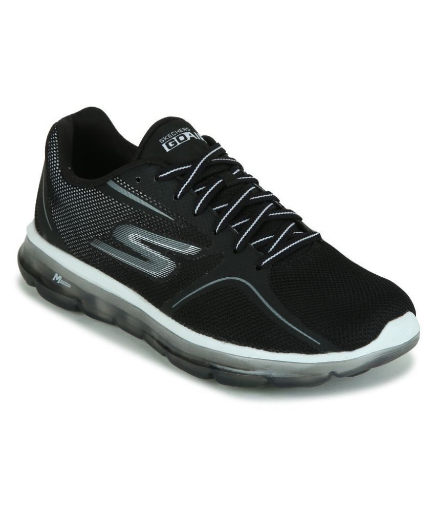 Skechers GO AIR 2 Black Running Shoes Buy Skechers GO