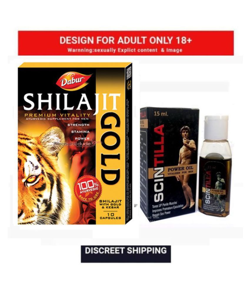 Dabur Shilajit Gold Capsule 10 2 Free Scintilla Power Massage Oil 15ml Combo For Men Buy Dabur Shilajit Gold Capsule 10 2 Free Scintilla Power Massage Oil 15ml