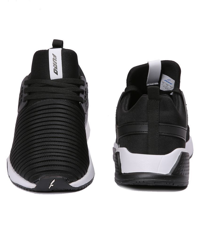 Red Chief W3011 Black Running Shoes 