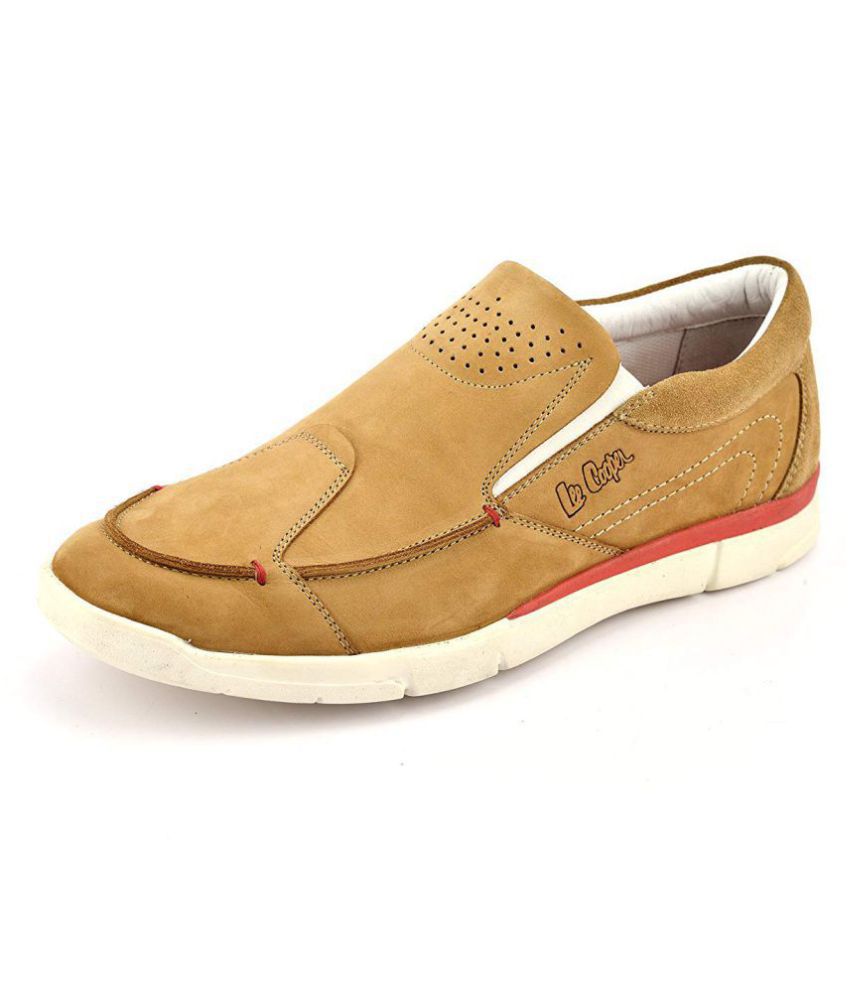 Lee Cooper Lifestyle Camel Casual Shoes - Buy Lee Cooper Lifestyle ...