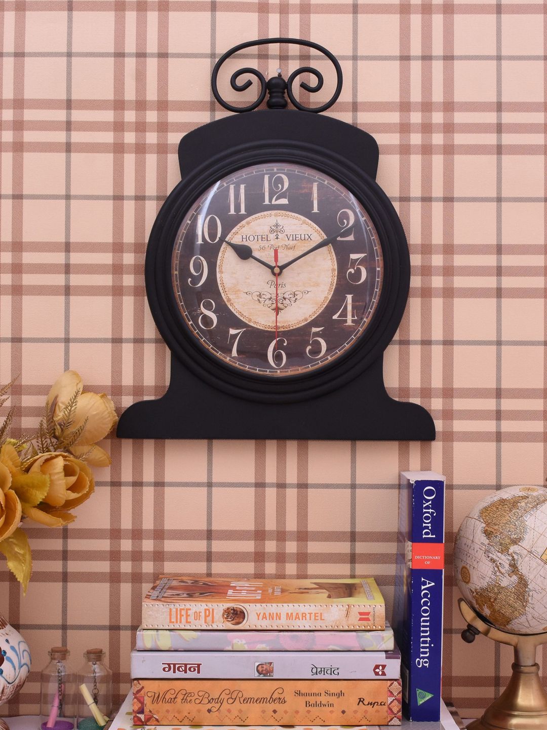 Home Sparkle Circular Analog Wall Clock For Décor/Gifting ( 5 x 38 cm