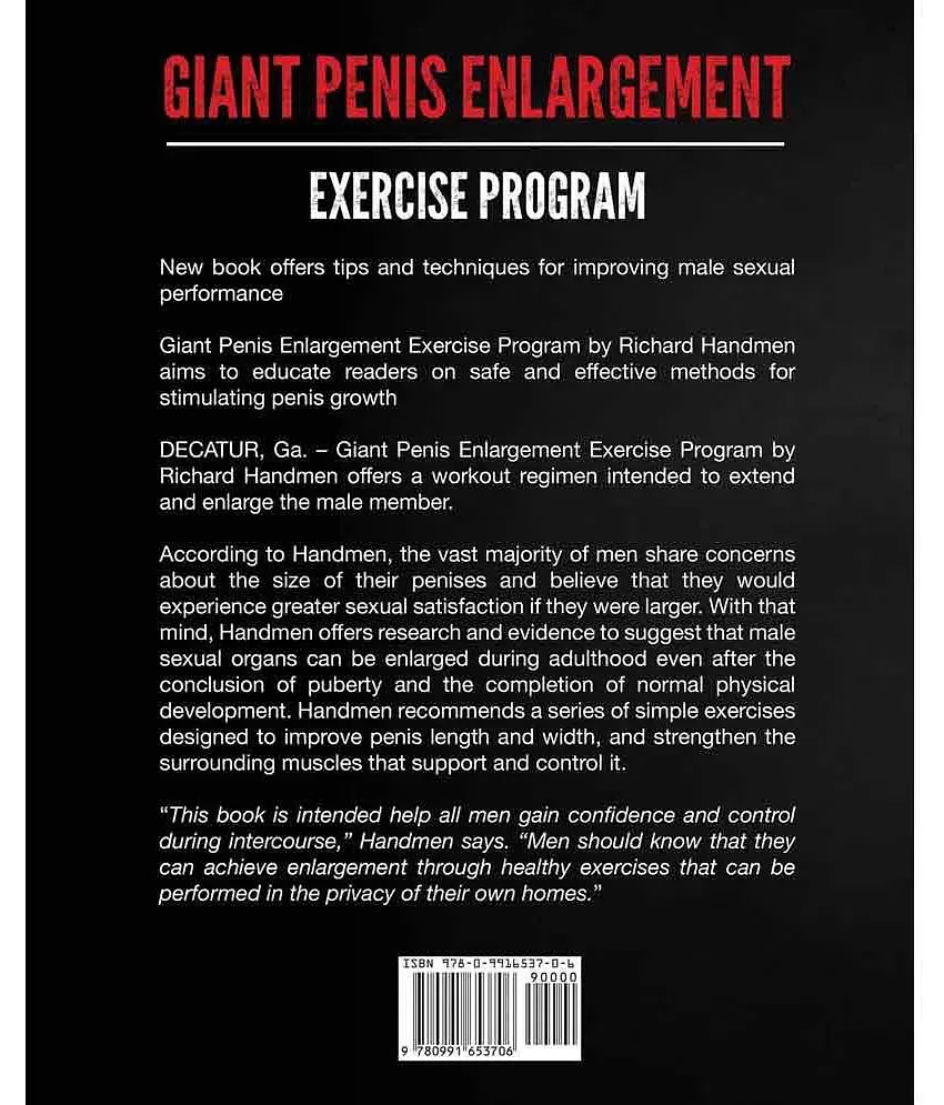 Giant Penis Enlargement Exercise Program (Paperback) 