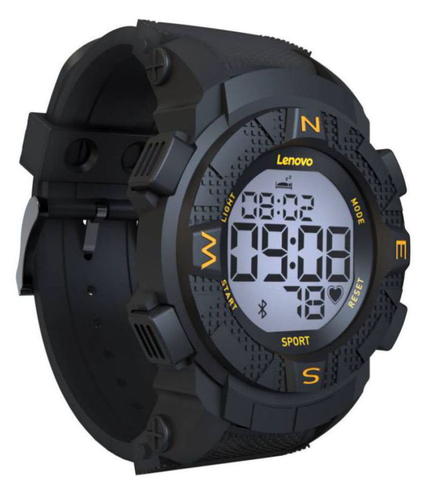 Lenovo Ego HX07 Black Smart Watches Black