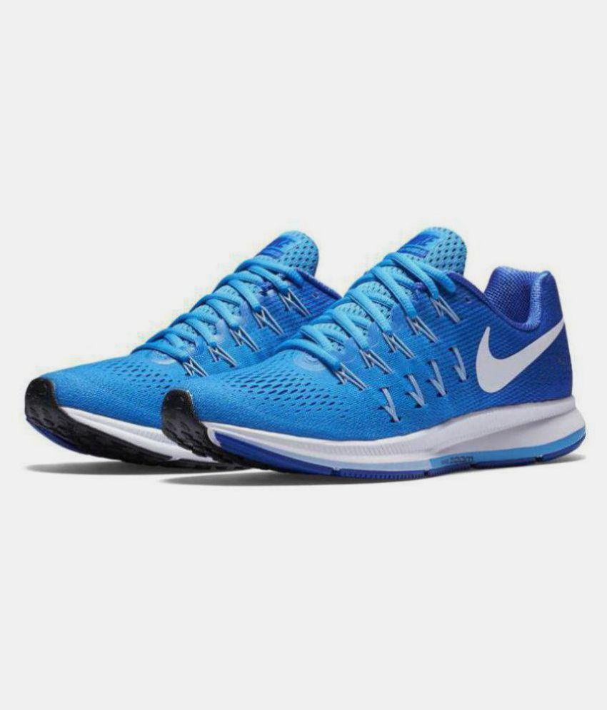 nike pegasus 33 sky blue running shoes