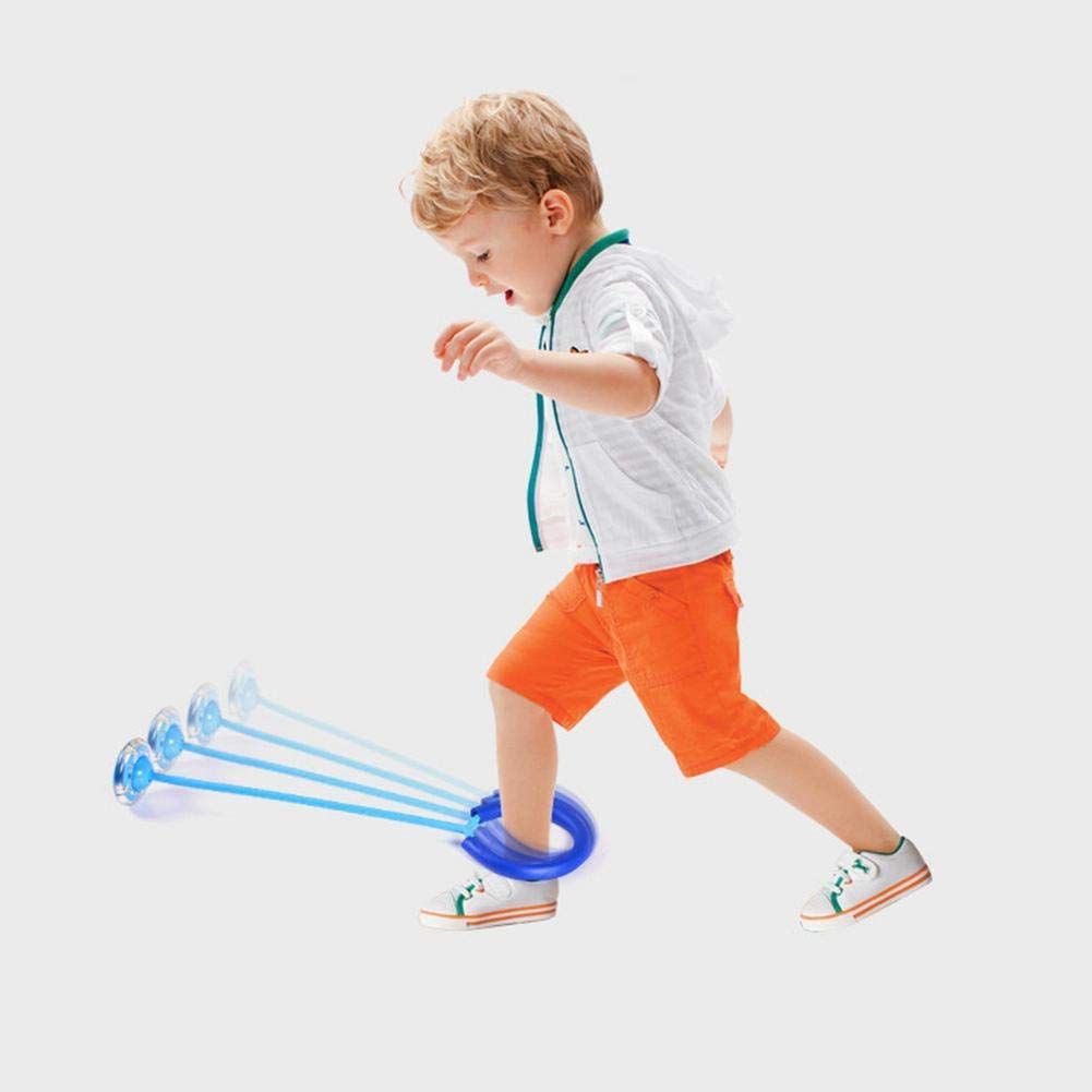 Skip Ball Jump Ropes Sports Swing Ball Hyun Dance Flash Kids Exercise Coordination Balance Hoop Jump Toy Upgraded Ankle Skip One Legged Jumping Ring For Boys And Girls Blue Buy Skip