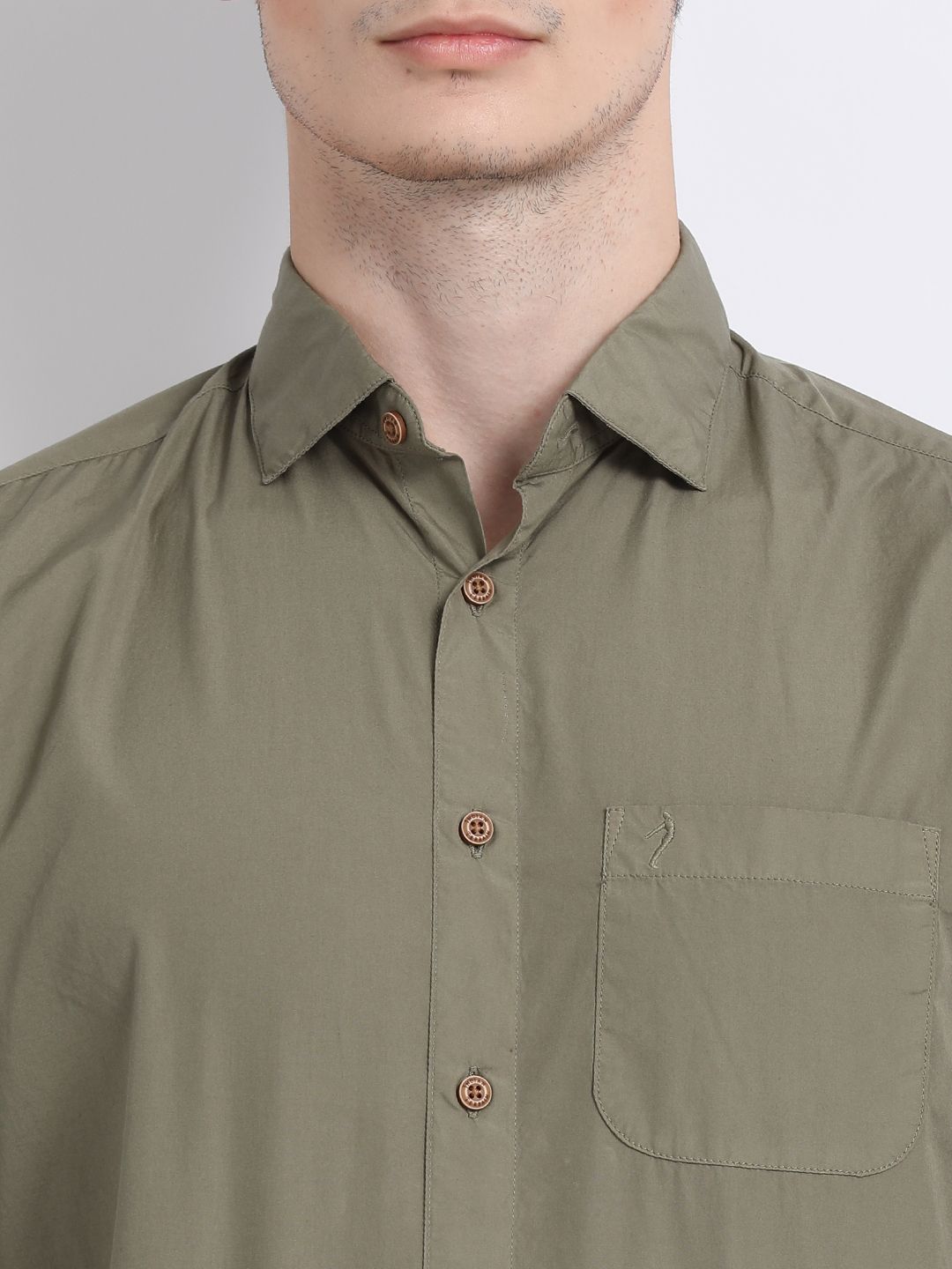 indian terrain green shirt