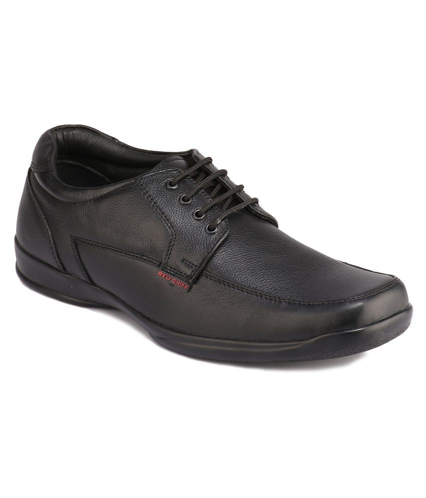 red chief shoes black leather