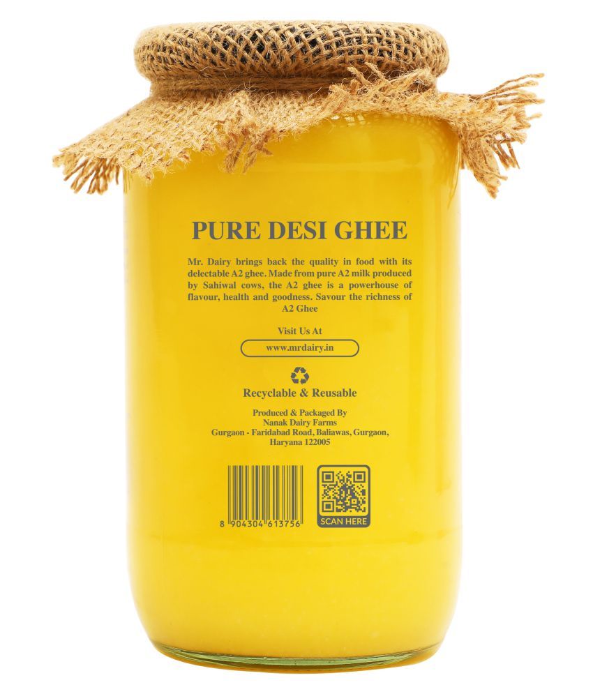 MR DAIRY Nutritional & Organic Cow Milk Desi Ghee Ghee 1000 mL Buy MR