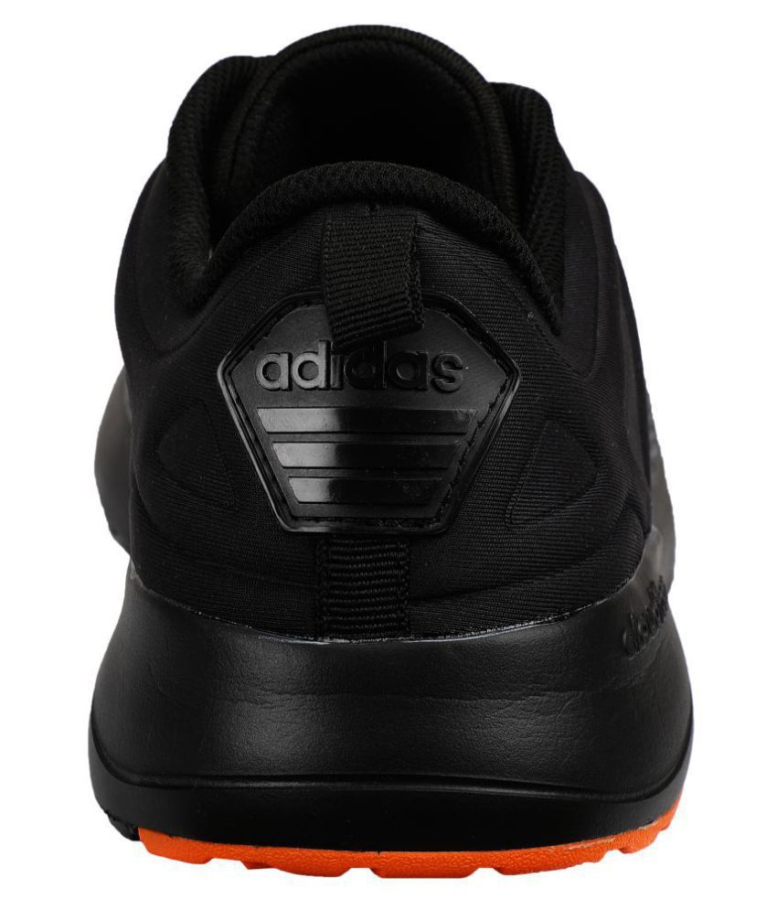 adidas cloudfoam black shoes