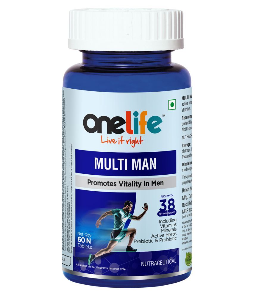 OneLife MULTI MAN Multivitamins for men Tablets 60 mg Buy OneLife