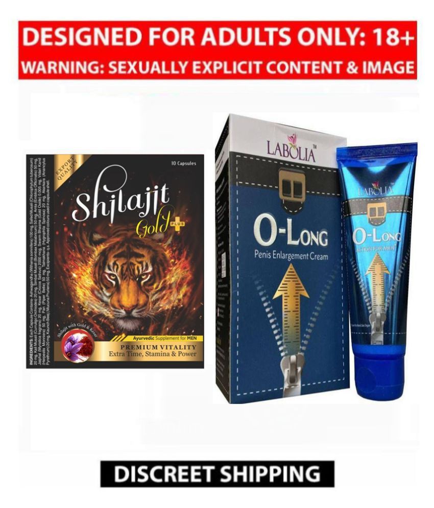 Ayurveda Cure Shilajit Gold Plus Capsule 10 X 3 30 Caps And O Long Penis Enlargement Cream Combo