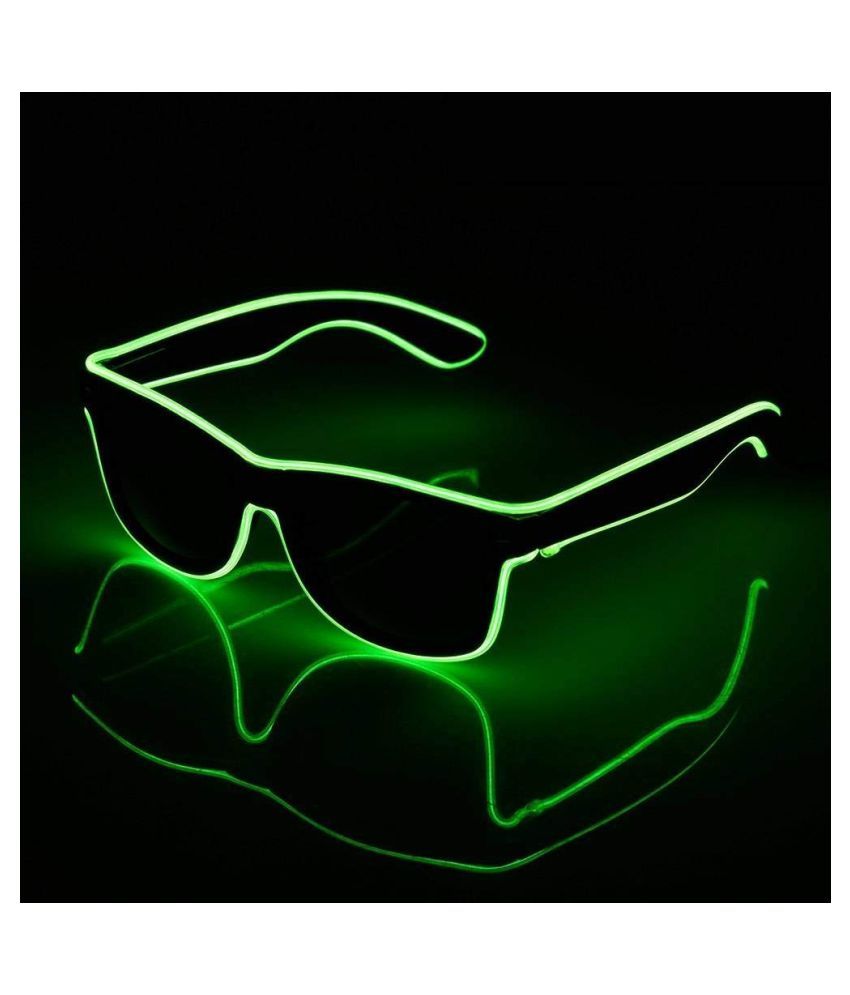 Buy EL Wire Glasses LED Sunglasses Neon 