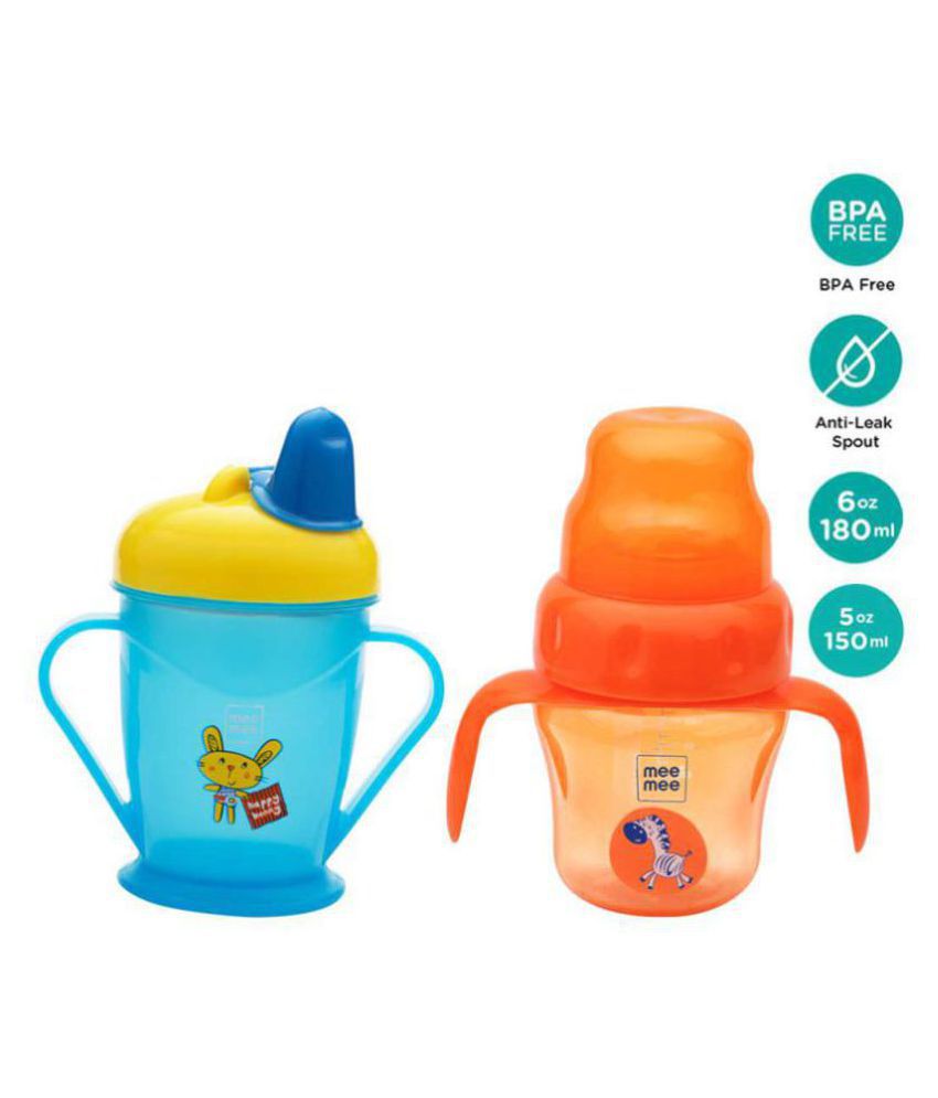     			Mee Mee Multi-Colour Plastic Spout Sippers
