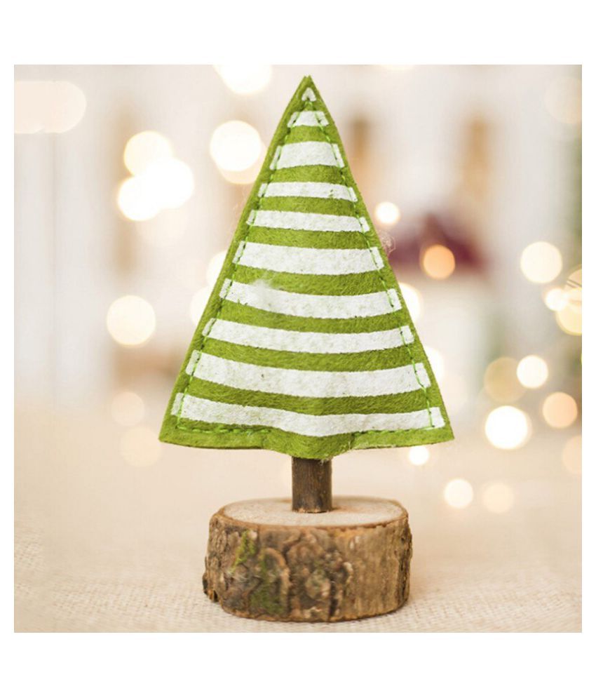 Wooden Christmas Tree Ornaments
