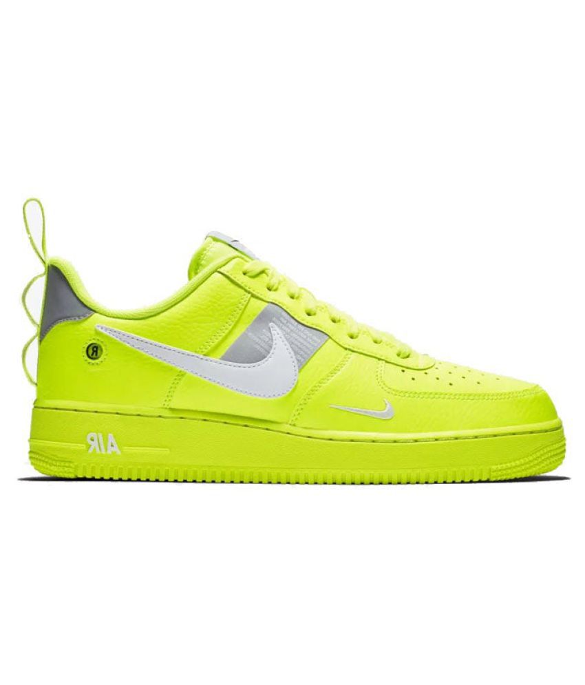nike air force utility green running shoes