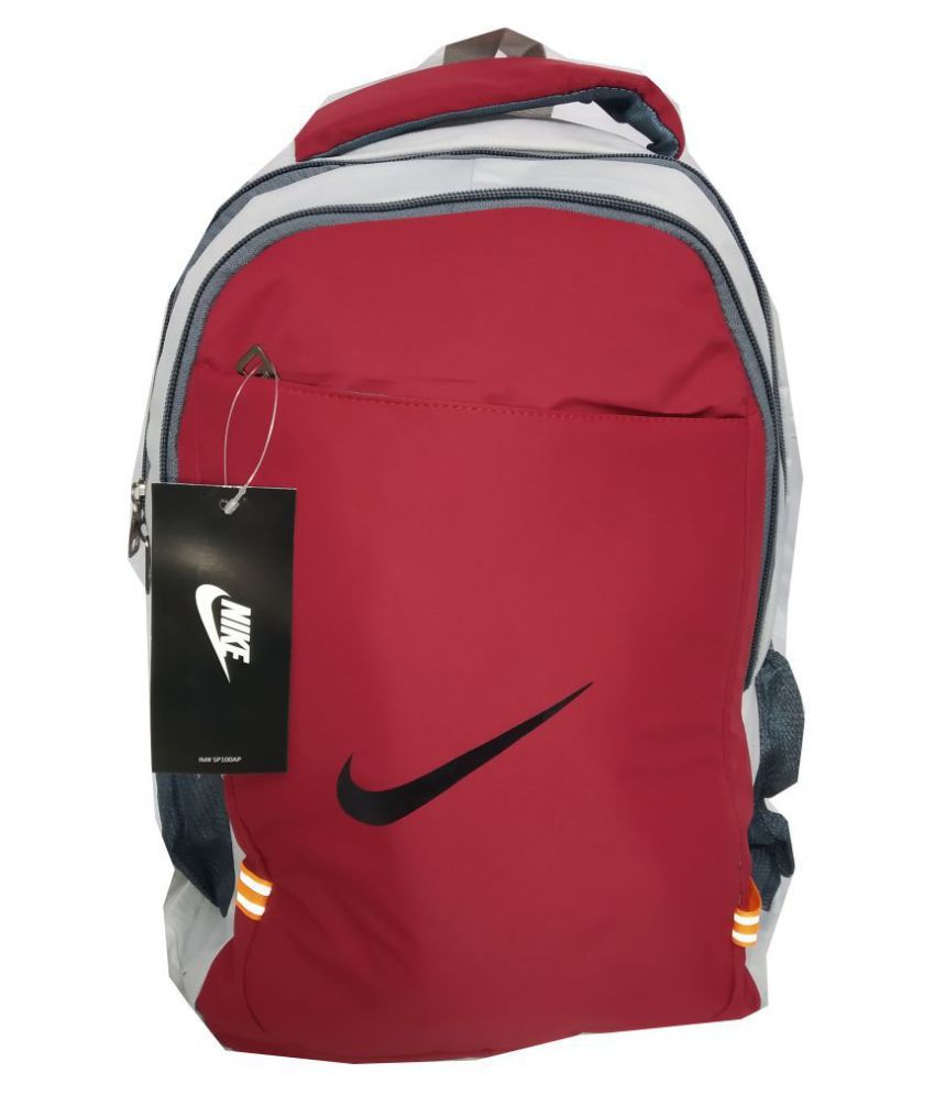 nike multicolor polyester college bag