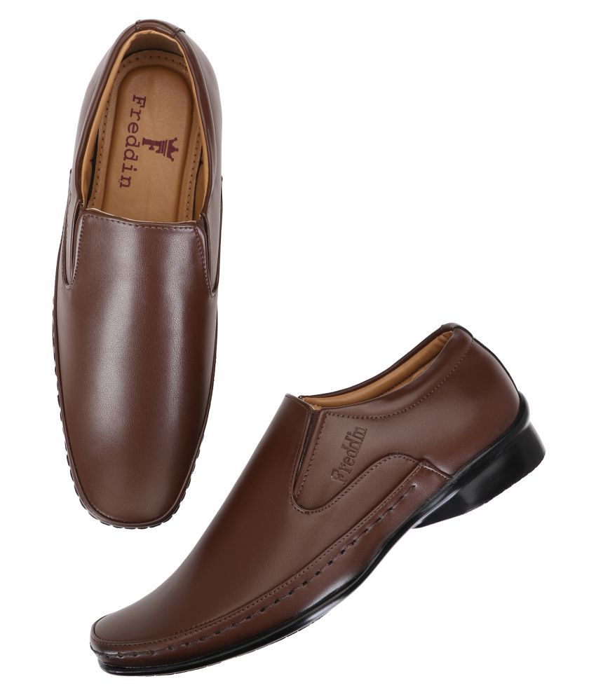 non leather formal shoes