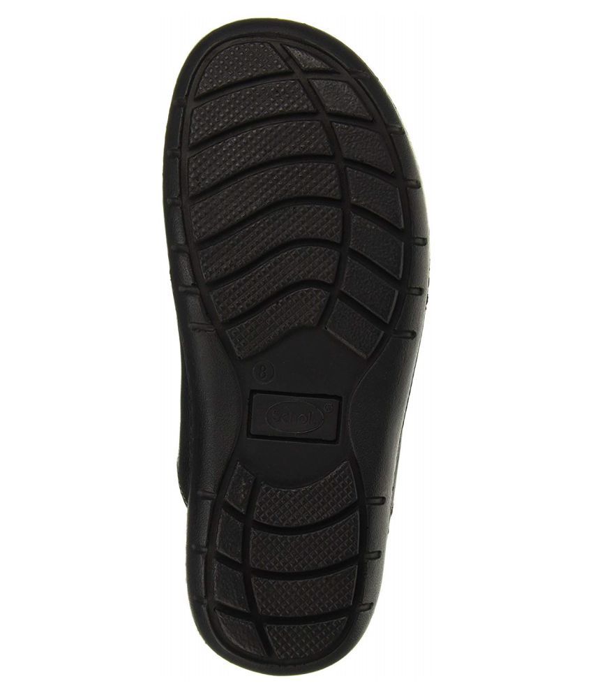Scholl Black Leather Sandals - Buy Scholl Black Leather Sandals Online ...