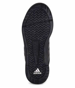 adidas black formal shoes