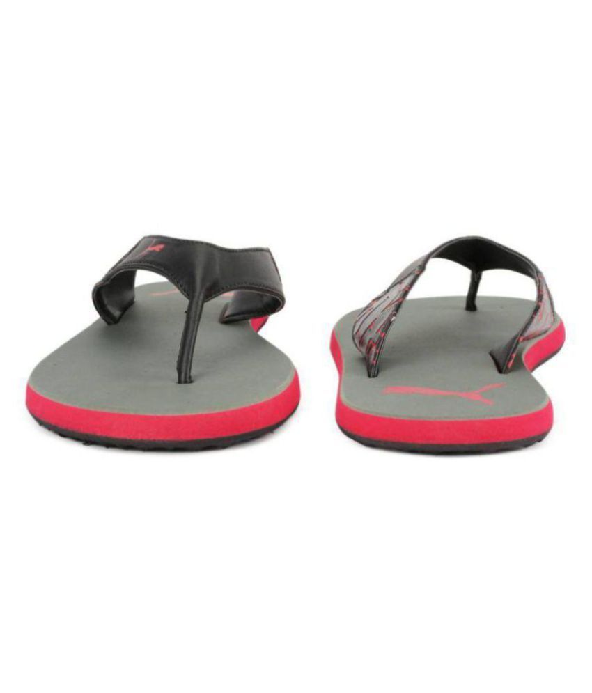 Puma Gray Slide Flip flop Price in India- Buy Puma Gray Slide Flip flop Online at Snapdeal