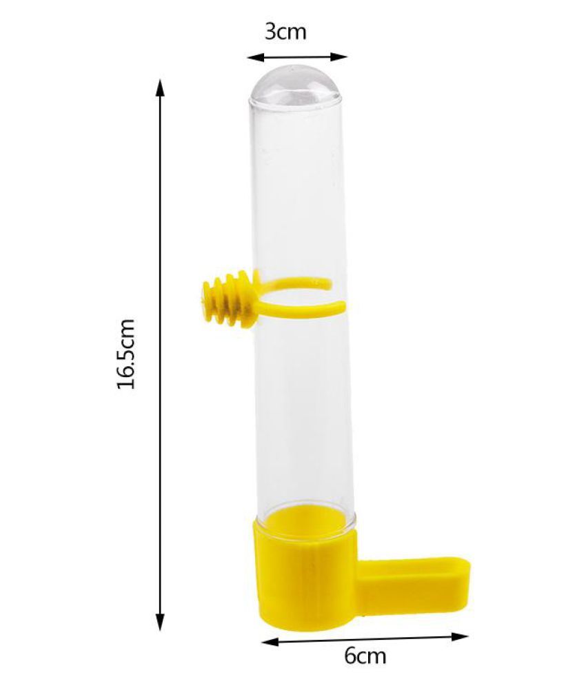 Bird Drinker Parrot Automatic Drinking Feeder Pets Plastic Water