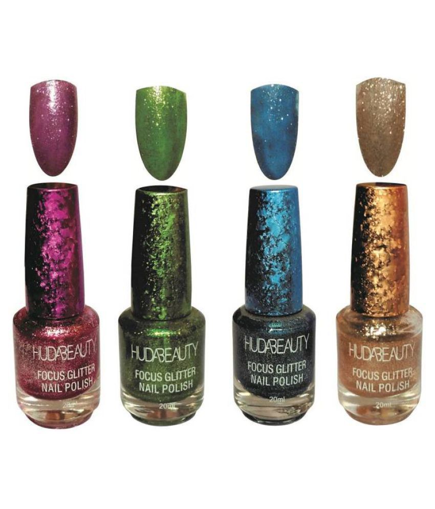 ELLA BLOOM HU-DA-BEAUTY GLITTER Nail Polish GOLD,MAJNTA,BLU,GREN Multi Matte Pack of 4 20 mL: Buy ELLA BLOOM HU-DA-BEAUTY GLITTER Nail Polish GOLD,MAJNTA,BLU,GREN Multi Matte Pack of 4 20 mL at Best Prices ELLA BLOOM HU-DA-BEAUTY GLITTER Nail Polish GOLD,MAJNTA,BLU,GREN Multi Matte Pack of 4 20 mL: Buy ELLA BLOOM HU-DA-BEAUTY GLITTER Nail Polish GOLD,MAJNTA,BLU,GREN Multi Matte Pack of 4 20 mL at Best Prices