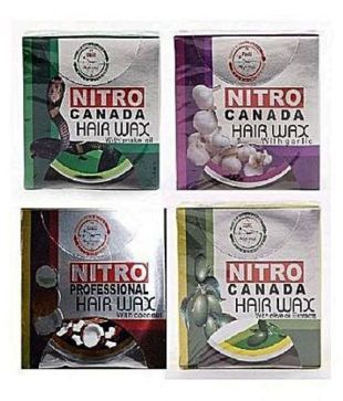 Imported Nitro Canada Hair Wax Olive Garlic Coconut Shine