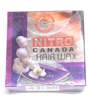 Imported Nitro Canada Hair Wax Olive Garlic Coconut Shine