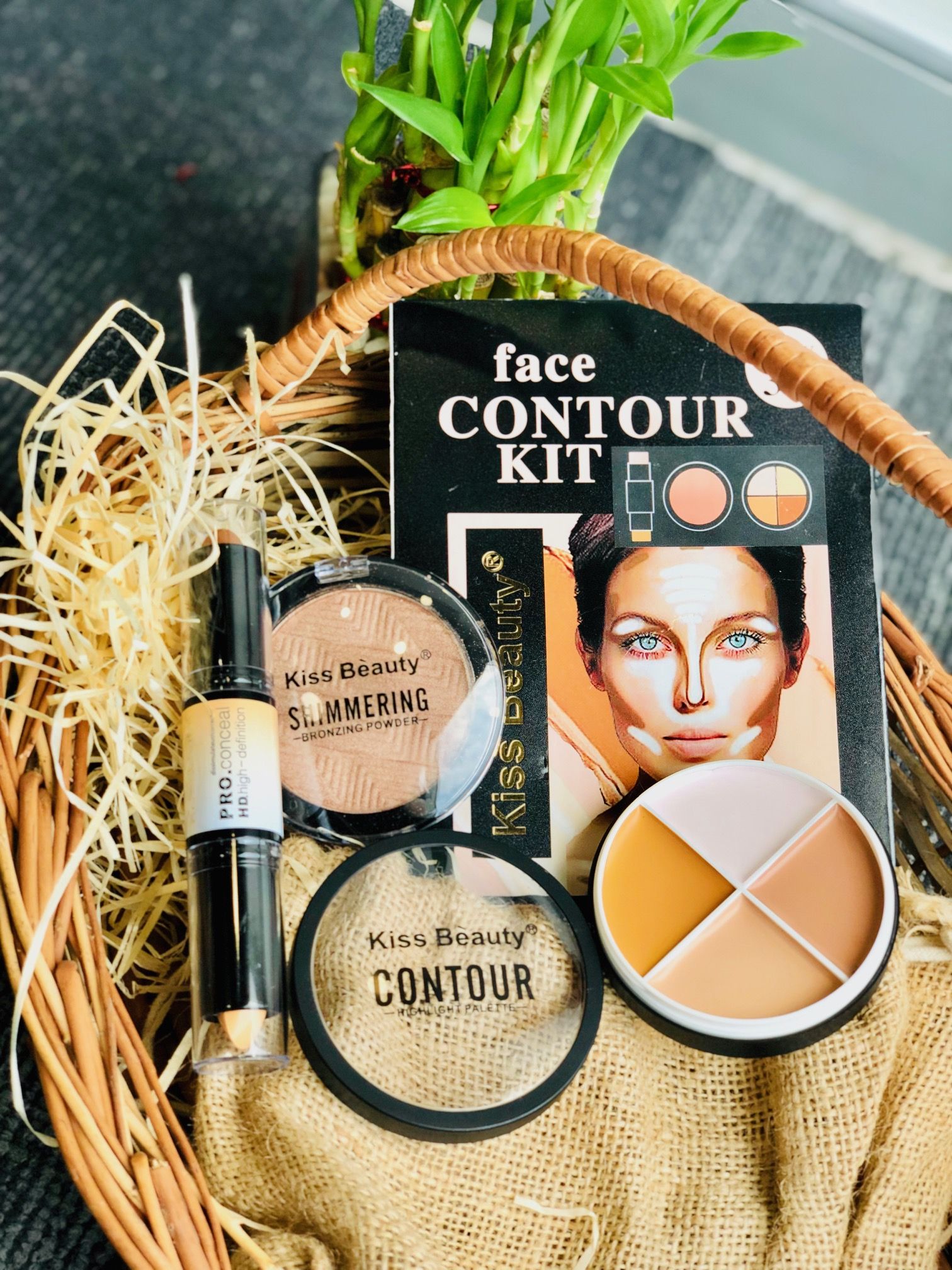 Kiss Beauty Face 3in1 Concealer 23001 Contour Kit Buy