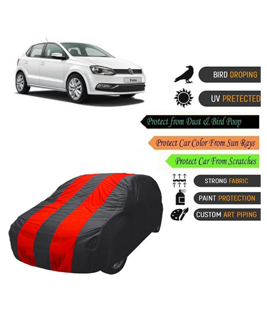 QualityBeast Car Body Cover for Volkswagen Polo [20142015] Mahroon