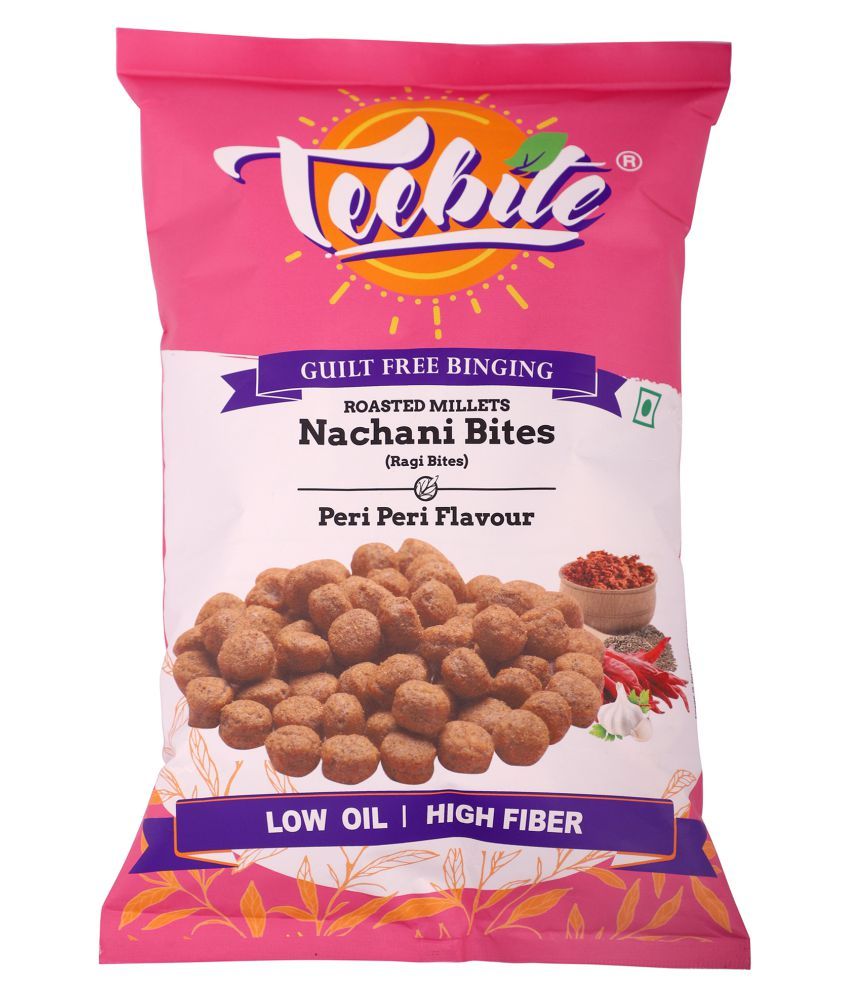 Teebite Peri Peri Puffed Snacks 200 g Pack of 4 Buy Teebite Peri Peri
