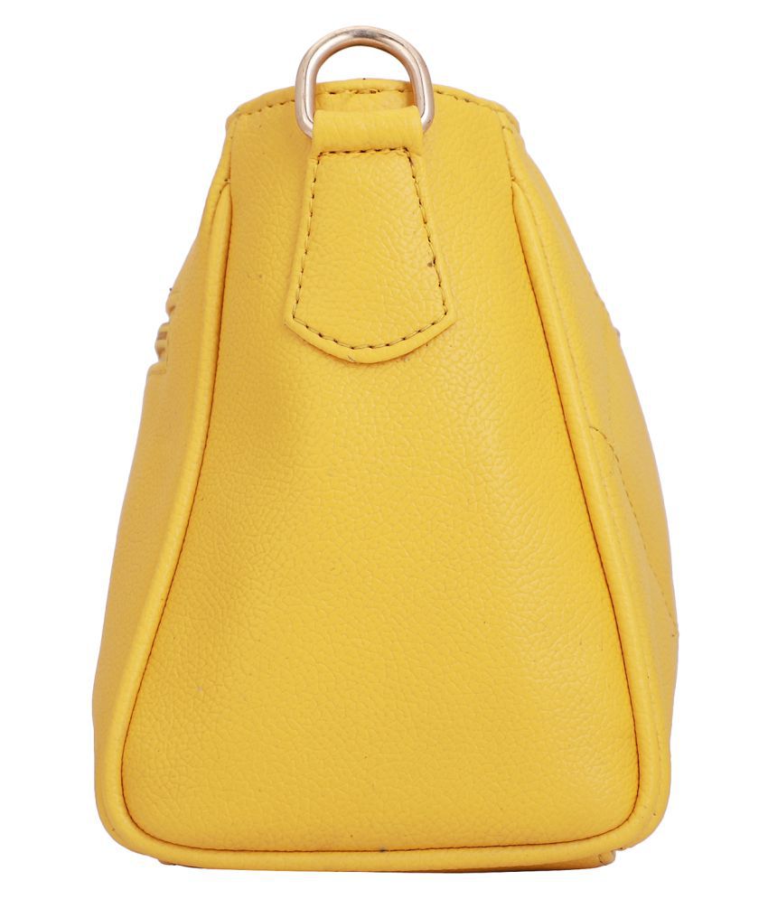 Lapis O Lupo Yellow Synthetic Casual Messenger Bag - Buy Lapis O Lupo ...