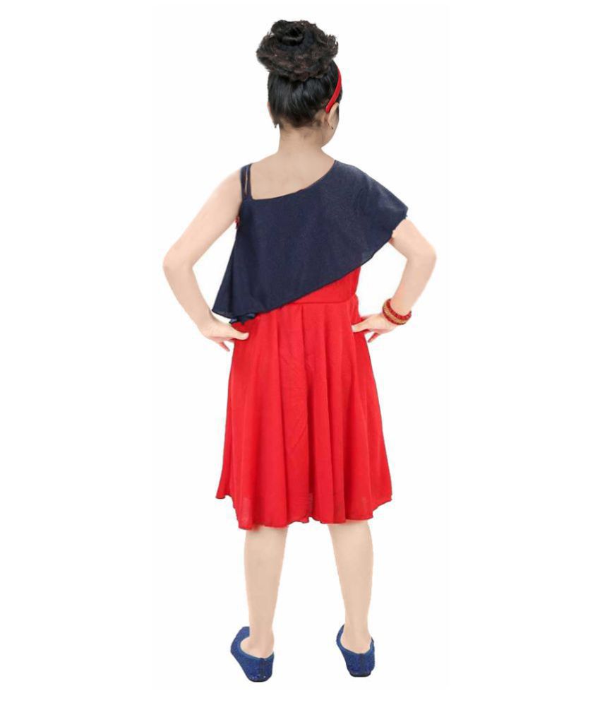 SBN Girls Midi/Knee Length Party Dress - Buy SBN Girls Midi/Knee Length ...