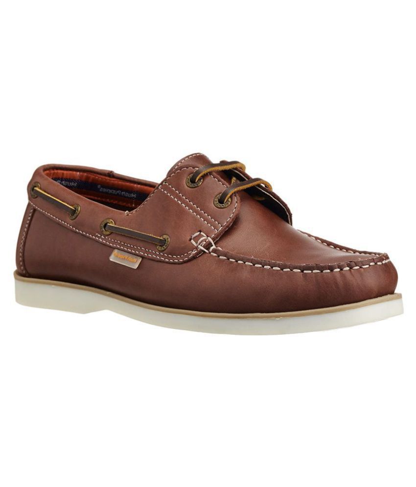 Hush Puppies Boat Brown Casual Shoes - Buy Hush Puppies Boat Brown ...