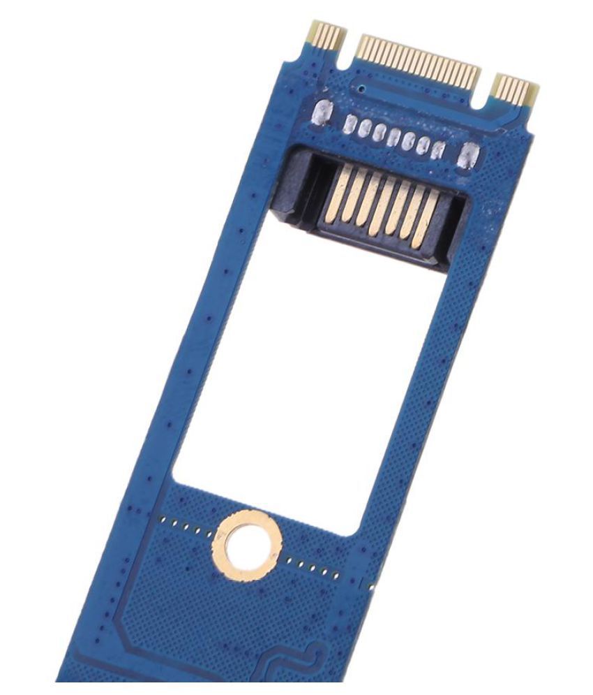 Buy M.2 NGFF SATA to 7Pin SATA M2 to SATA Converter Card Adapter with Cable Online at Low Price
