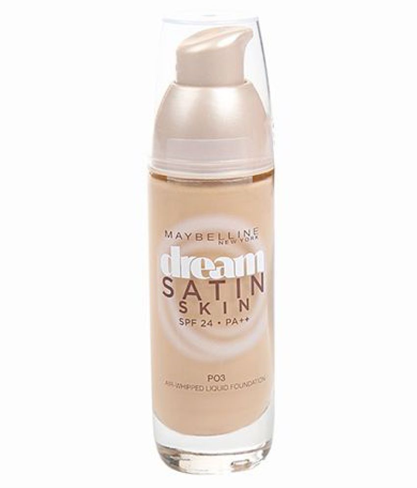 maybelline satin silk foundation