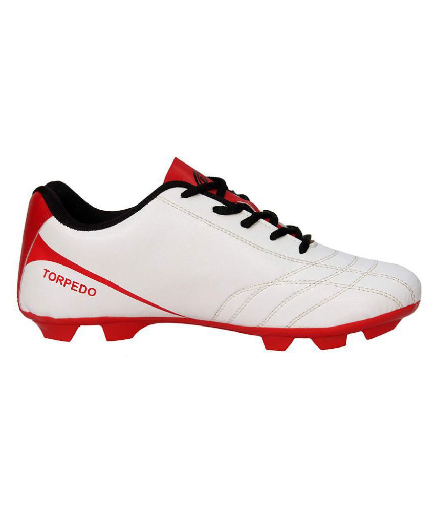 B TUF  TORPEDO Red Football Shoes  Buy B TUF  TORPEDO Red 