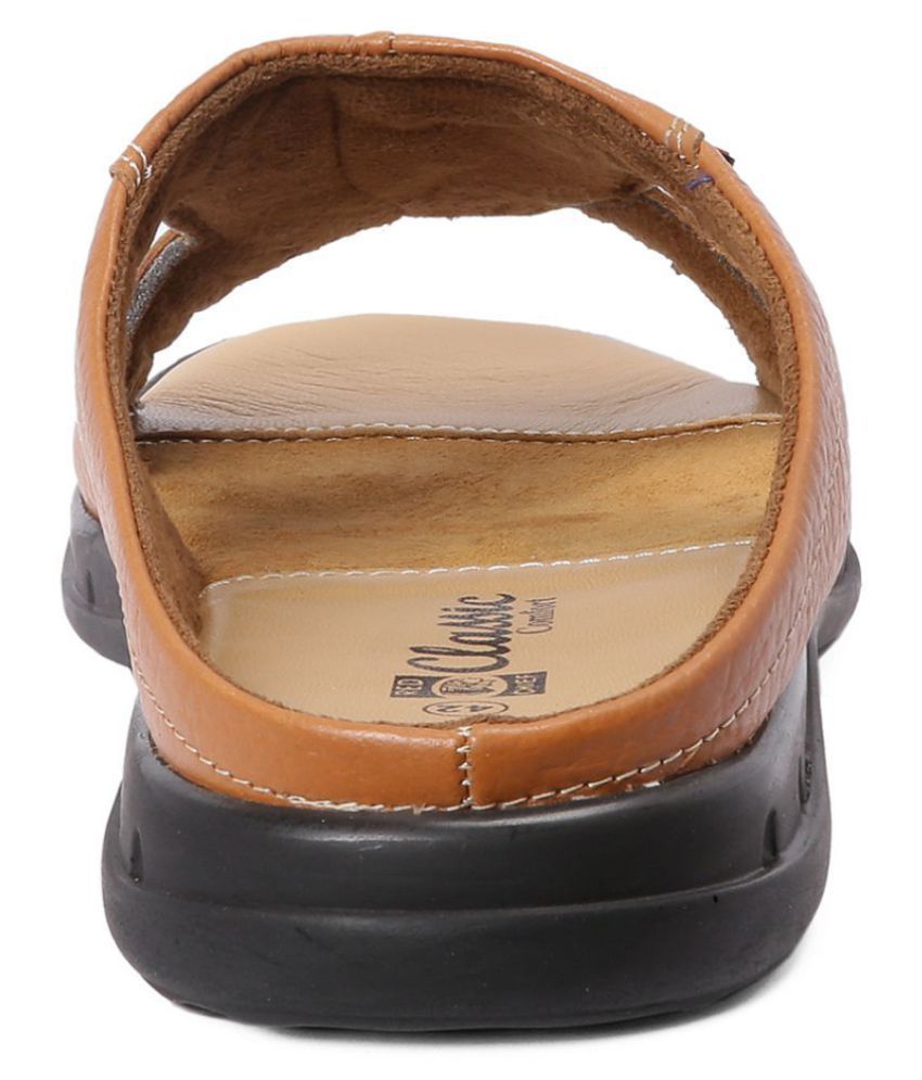 red chief tan slippers