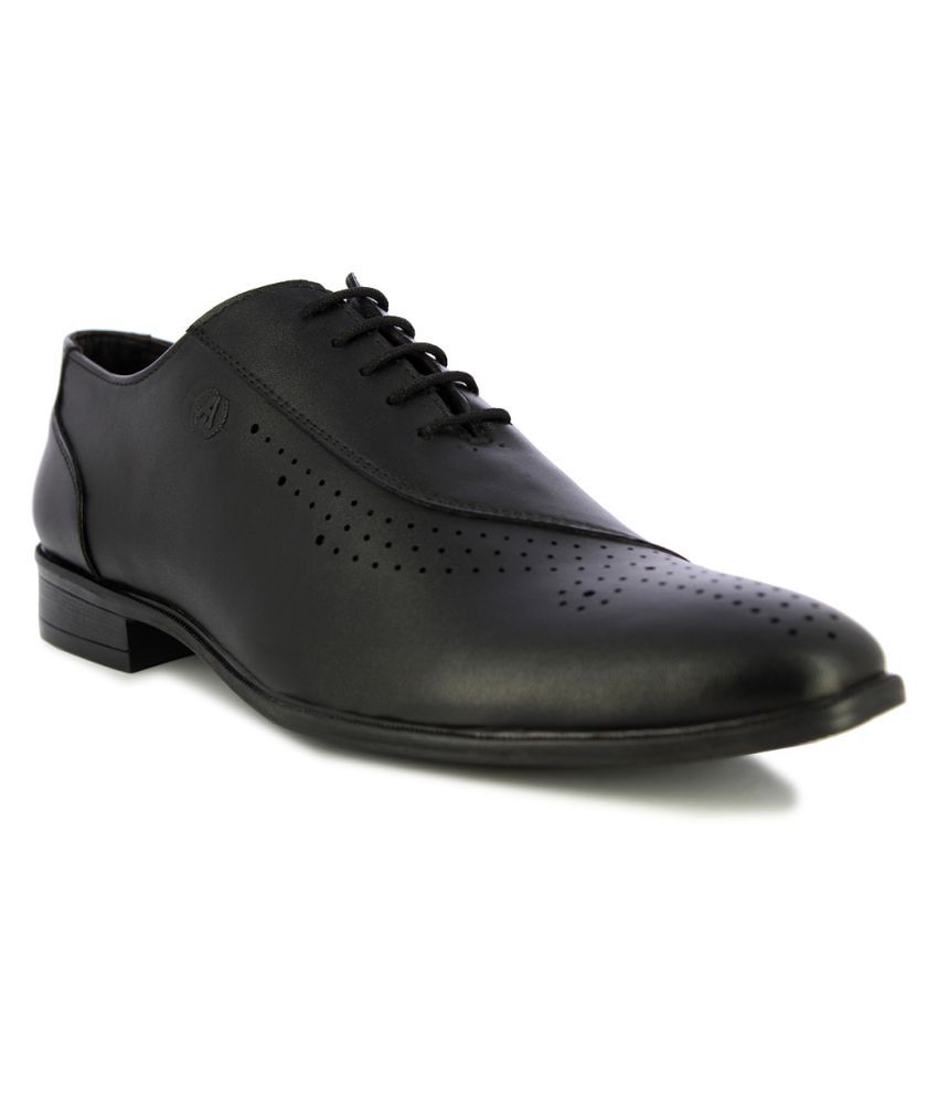 alberto torresi black formal derby shoes
