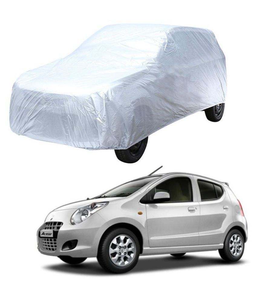     			Autoretail Silver Color Car Cover Without Mirror Pocket Polyster For Maruti Suzuki A-Star