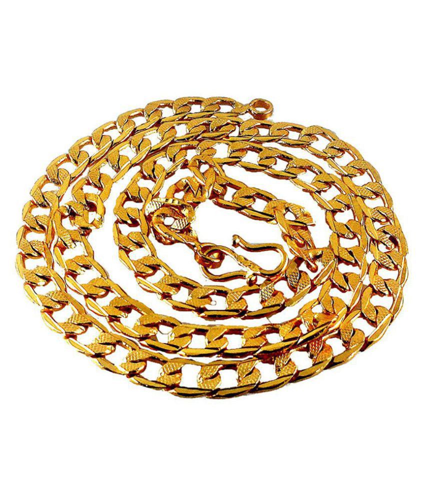     			Gold Plated Short Thick Chain to flaunt