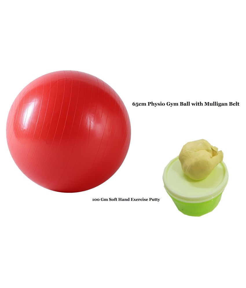 100gm Soft Hand Muscle Improve Exercise Putty with 65 cm Physio Gym