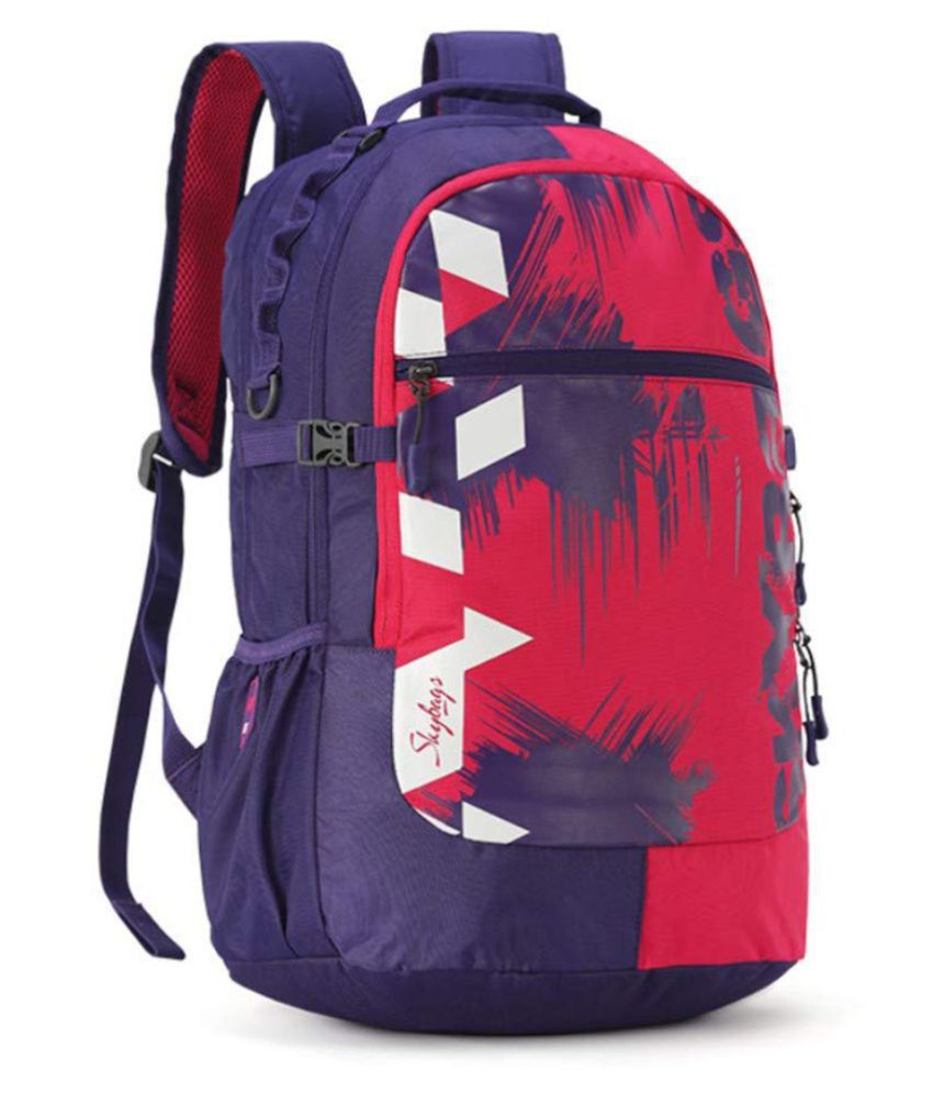 Skybags CREW 06 SCHOOL BAG (E) PURPLE Backpack - Buy Skybags CREW 06 ...