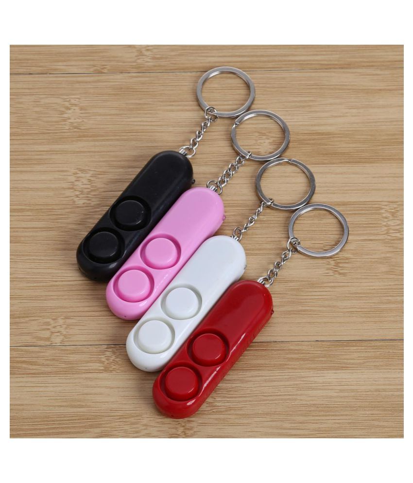 Anti-rape Device Alarm Loud Alert Attack Panic Keychain Safety Personal Security
