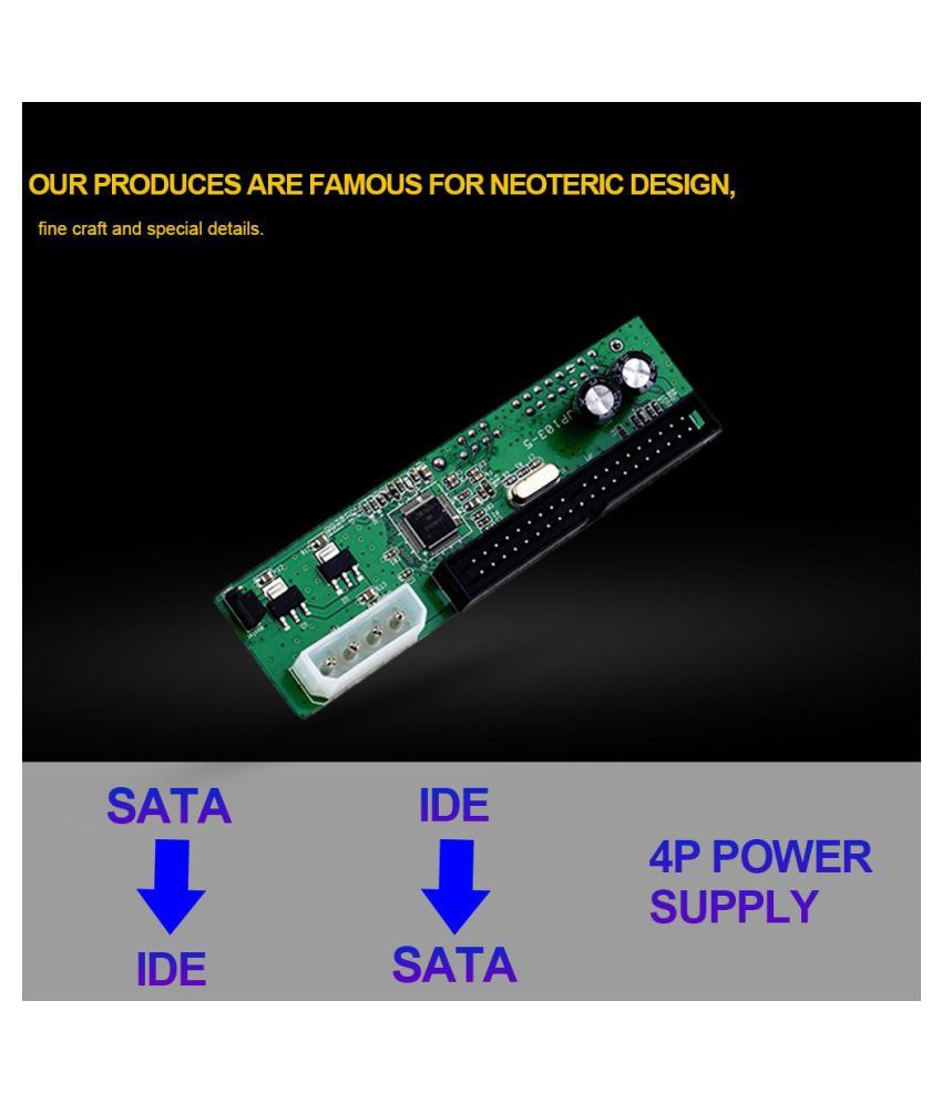 Pata Ide To Sata Hard Drive Converter Adapter Module For 3 5 2 5 Inch Hdd Buy Pata Ide To Sata Hard Drive Converter Adapter Module For 3 5 2 5 Inch Hdd Online At Low Price