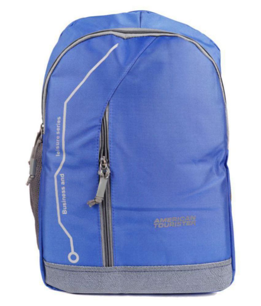 American Tourister Blue Backpack - Buy American Tourister Blue Backpack ...