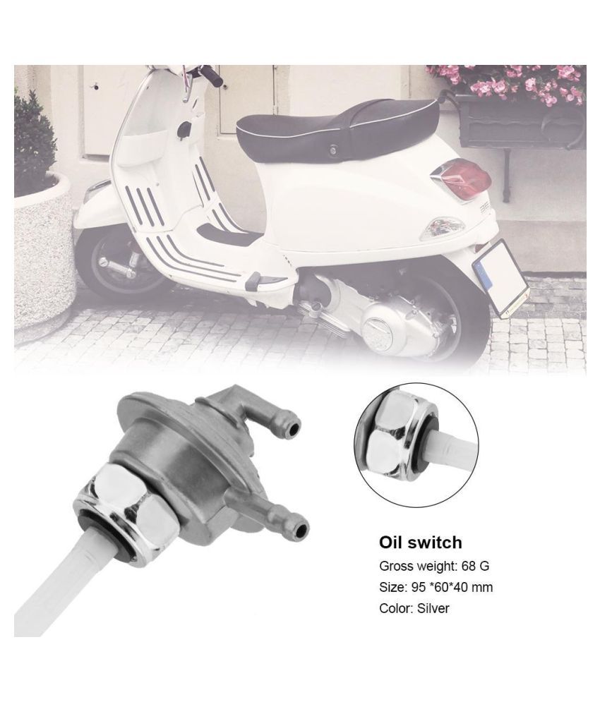 Gas Fuel Pump Petcock Switch for GY6 50cc 150cc Go Kart ATV Moped