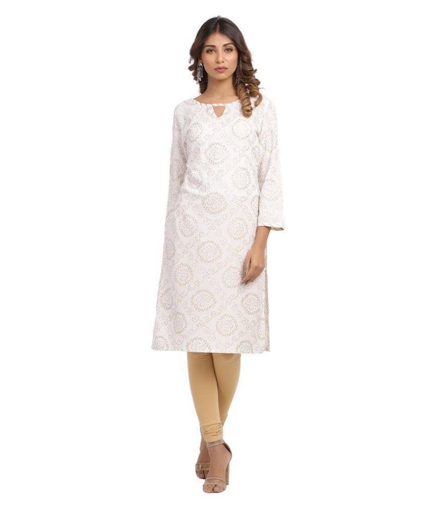 white rajasthani suit
