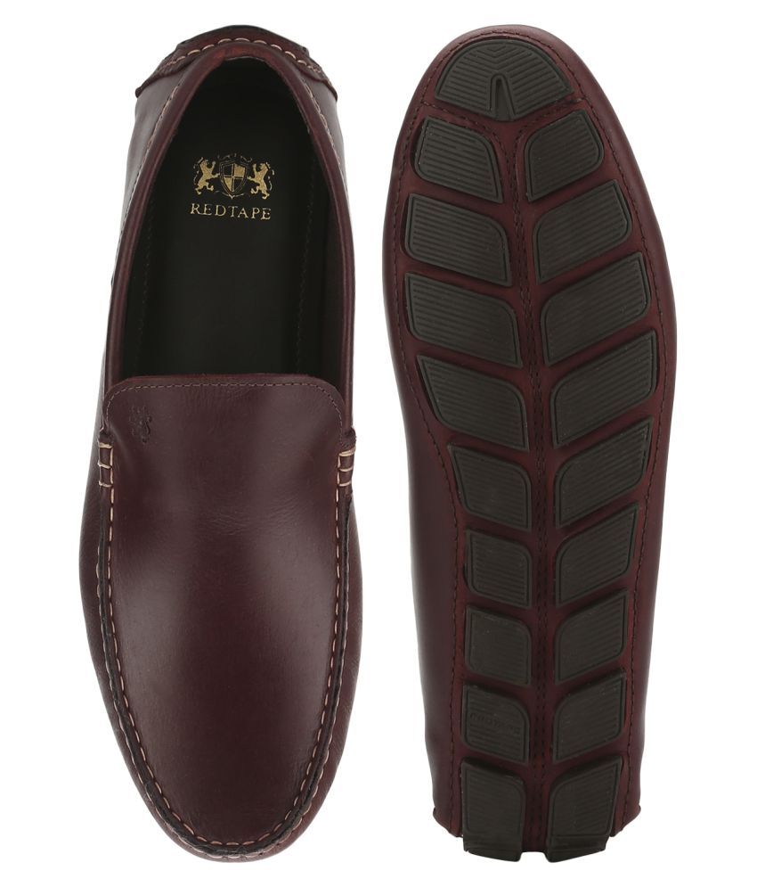 Red Tape Brown Loafers - Buy Red Tape Brown Loafers Online at Best ...